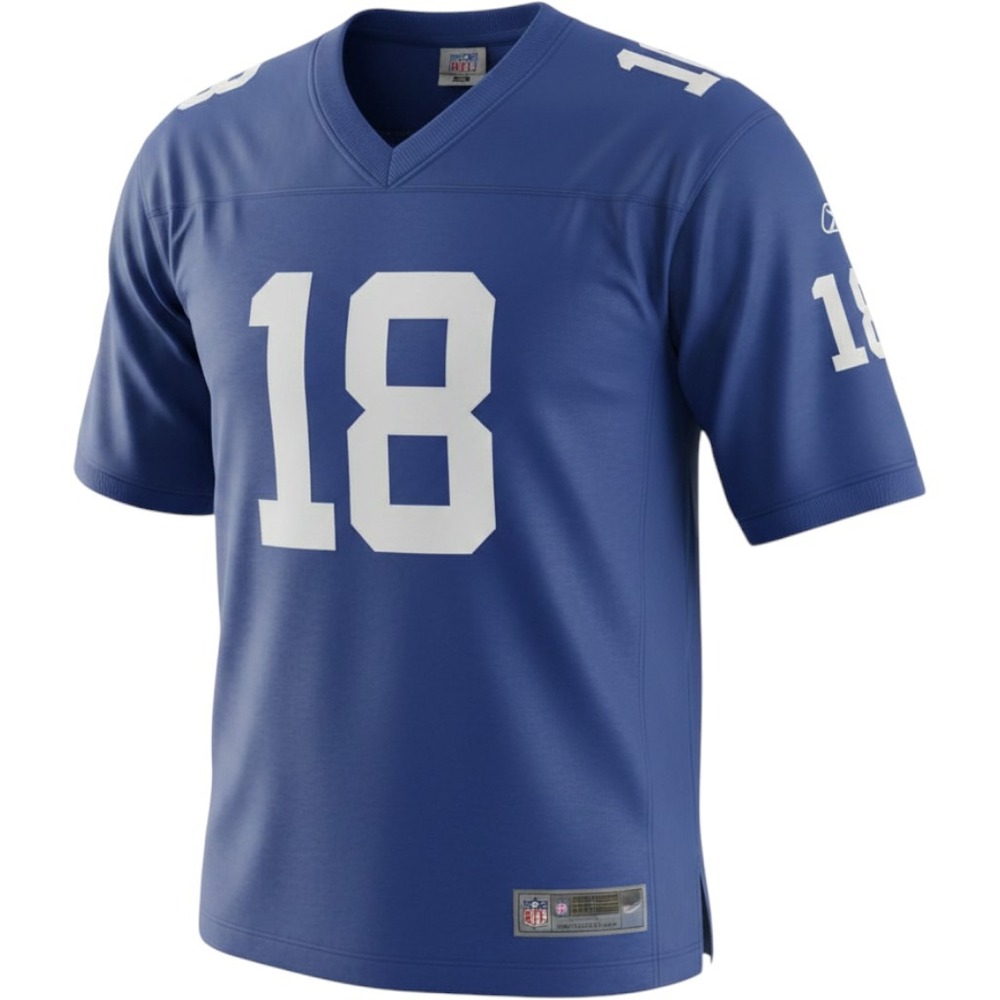 NFL Peyton Manning Indianapolis Colts Jersey Mens XL Blue #18 Football Mesh
